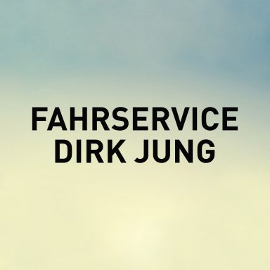 Logo für Fahrservice Dirk Jung auf einem hellen Hintergrund.
