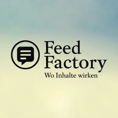 Logo "Feed Factory" Wo Inhalte wirken